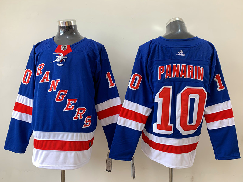 Men's New York Rangers Artemi Panarin #10 Blue Jersey